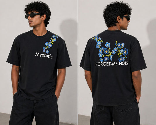 Embroidery oversized Tshirt